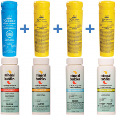 Mineral Buddies® FROG® Serene® Mineral & 3pk Bromine Cartridge Refill Kit