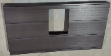 SS23-25 US F-TR063W  Rigid Wall Frame (Dark Brown - Equipment Side)