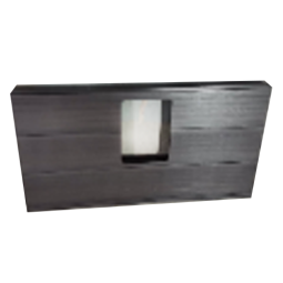 SS23-25 US F-TR063W  Rigid Wall Frame (Dark Brown - Equipment Side)