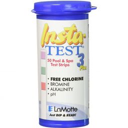 Insta-TEST® 3 Plus Pool & Spa Test Strips