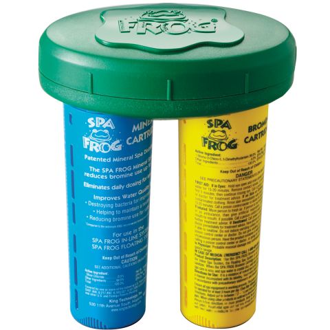 SPA FROG Floating Mineral Bromine Cartridge Hot Tub Floating Sanitizer System 